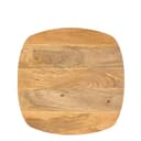 Bijzettafel Deens Ovaal Runa met Houten Onderstel 60 - Benoa