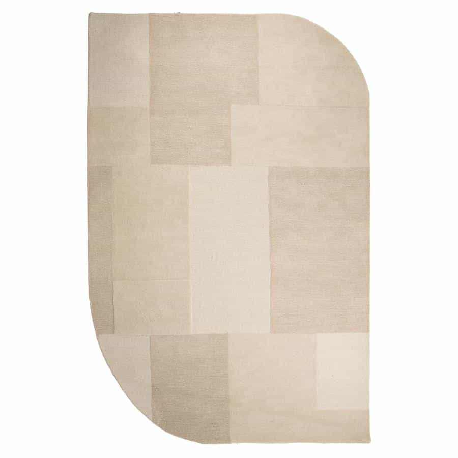 Vloerkleed Contour Beige - By-Boo