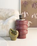 Tafel Spatter Burgundy - By-Boo