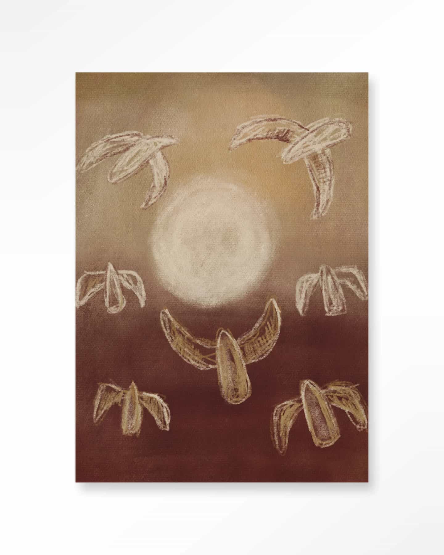 Wandkleed Birds By Night - Urban Cotton