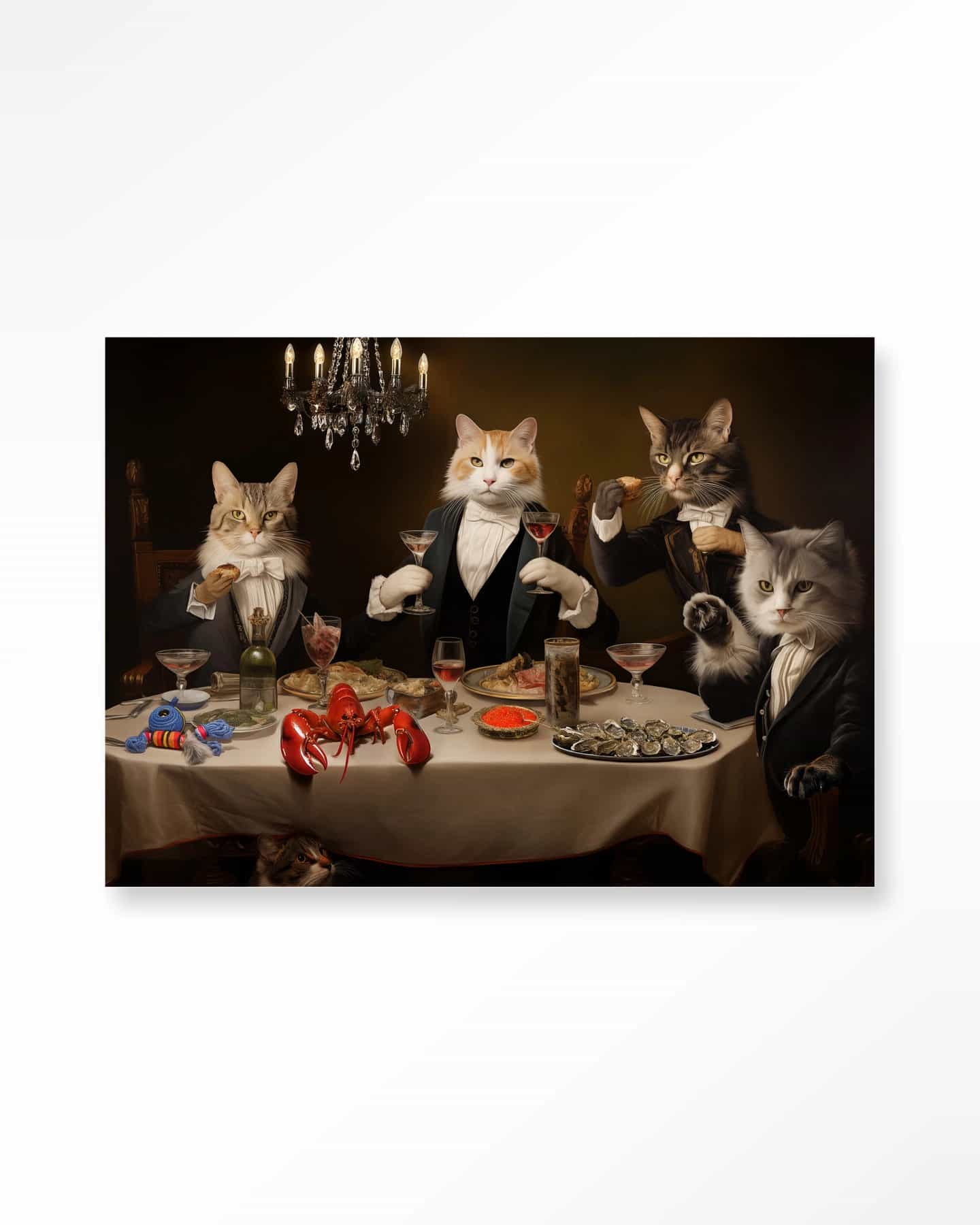 Wandkleed Cat Supper - Urban Cotton