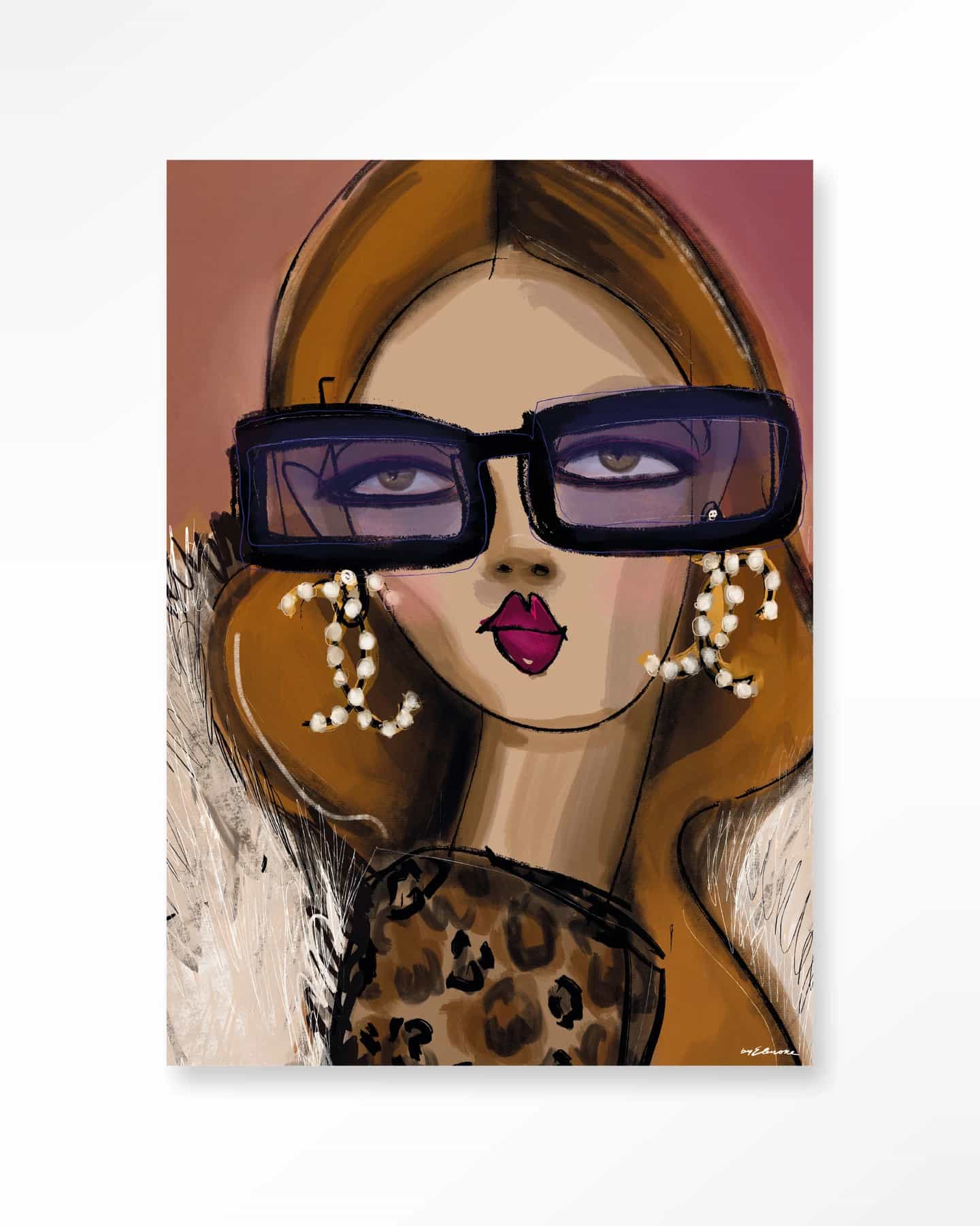 Wandkleed Diva - Urban Cotton