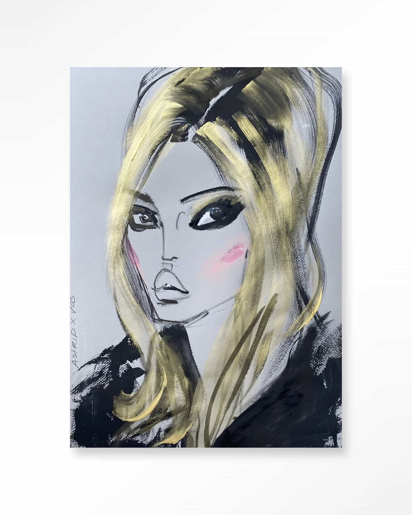 Wandkleed Kate Moss - Urban Cotton
