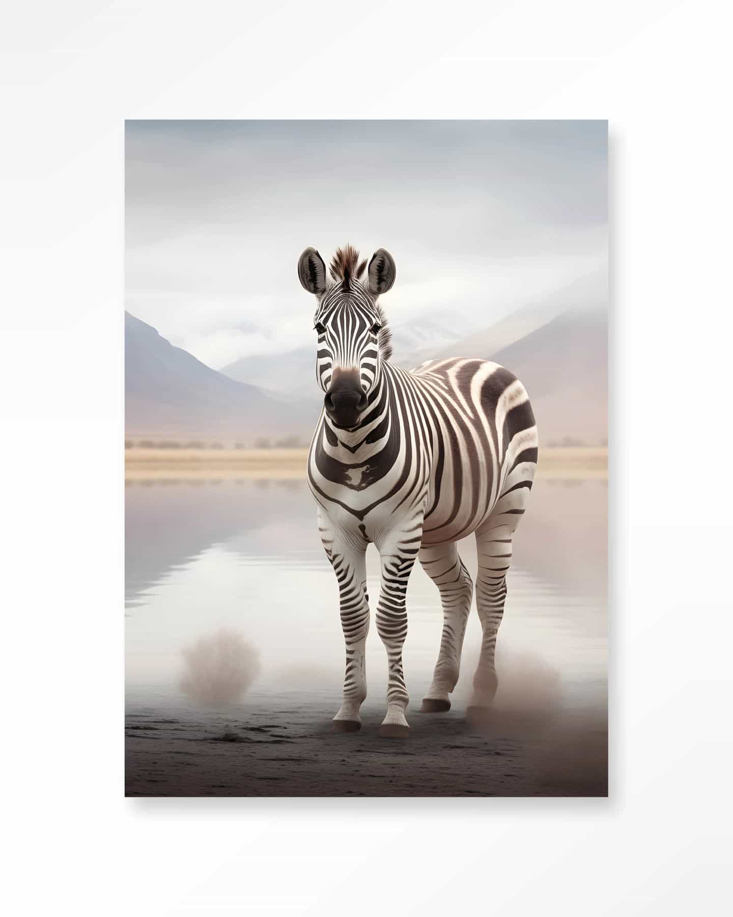 Wandkleed Zebra Mist - Urban Cotton