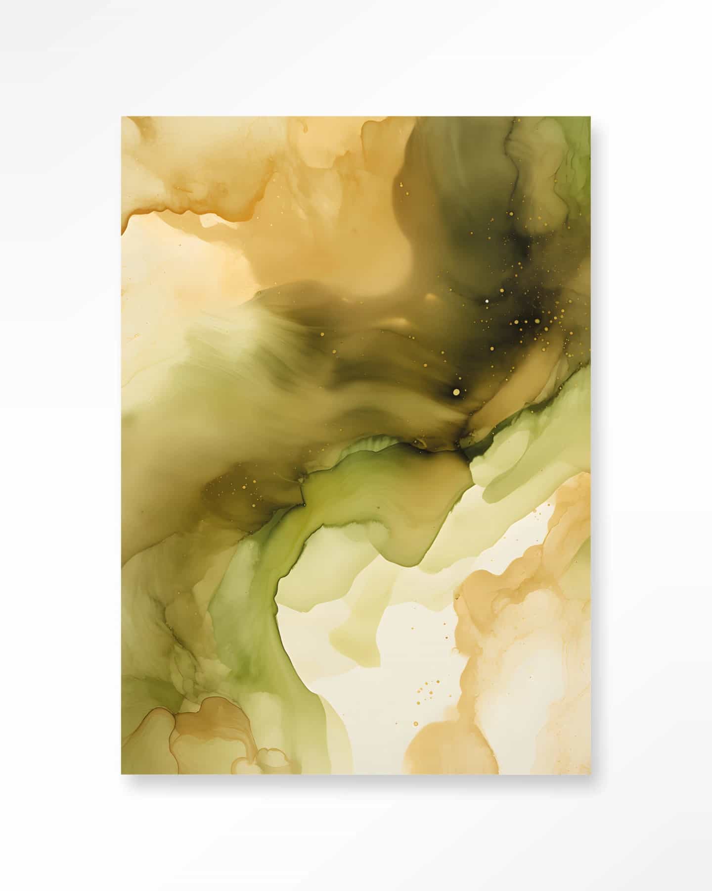 Wandkleed Green Flow - Urban Cotton