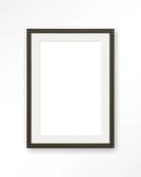 Houten lijst 50x70 cm - donkerbruin - passe partout - Urban Cotton ophangsysteem