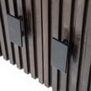 TV meubel Remi 6 drs. bruin Mangohout - Eleonora