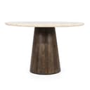 Eettafel Aikin 130x77 cm Travertin - Eleonora