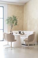 Eettafel Elin rond 130x76 - Eleonora