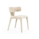 Stoel Dave taupe Porto - Eleonora