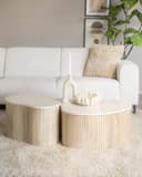 Salontafel Kira small Mangohout - Eleonora