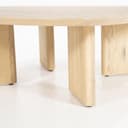 Salontafel Stef medium naturel Eikenhout - Eleonora