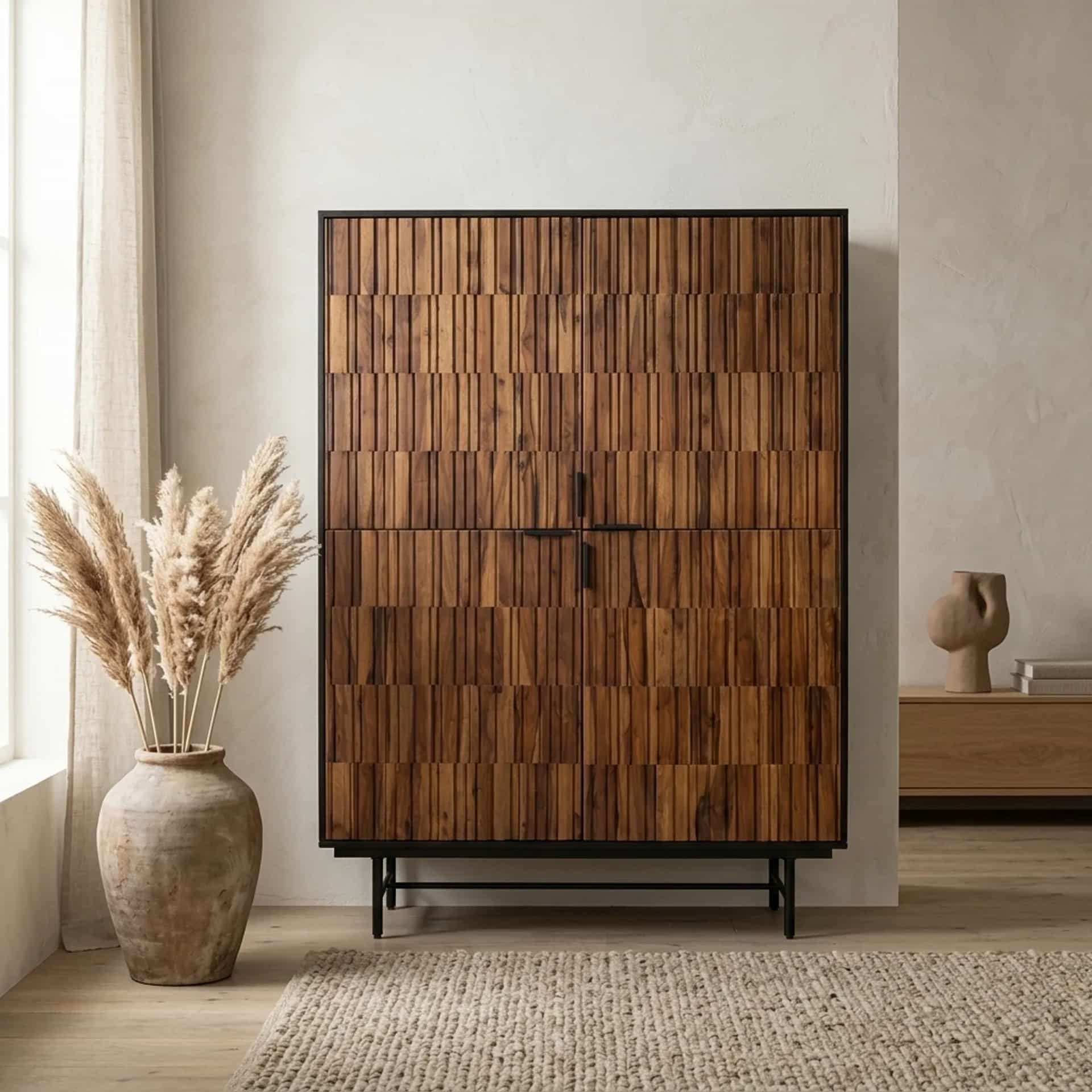 Dimaro Opbergkast bruin 120 cm - Tower Living