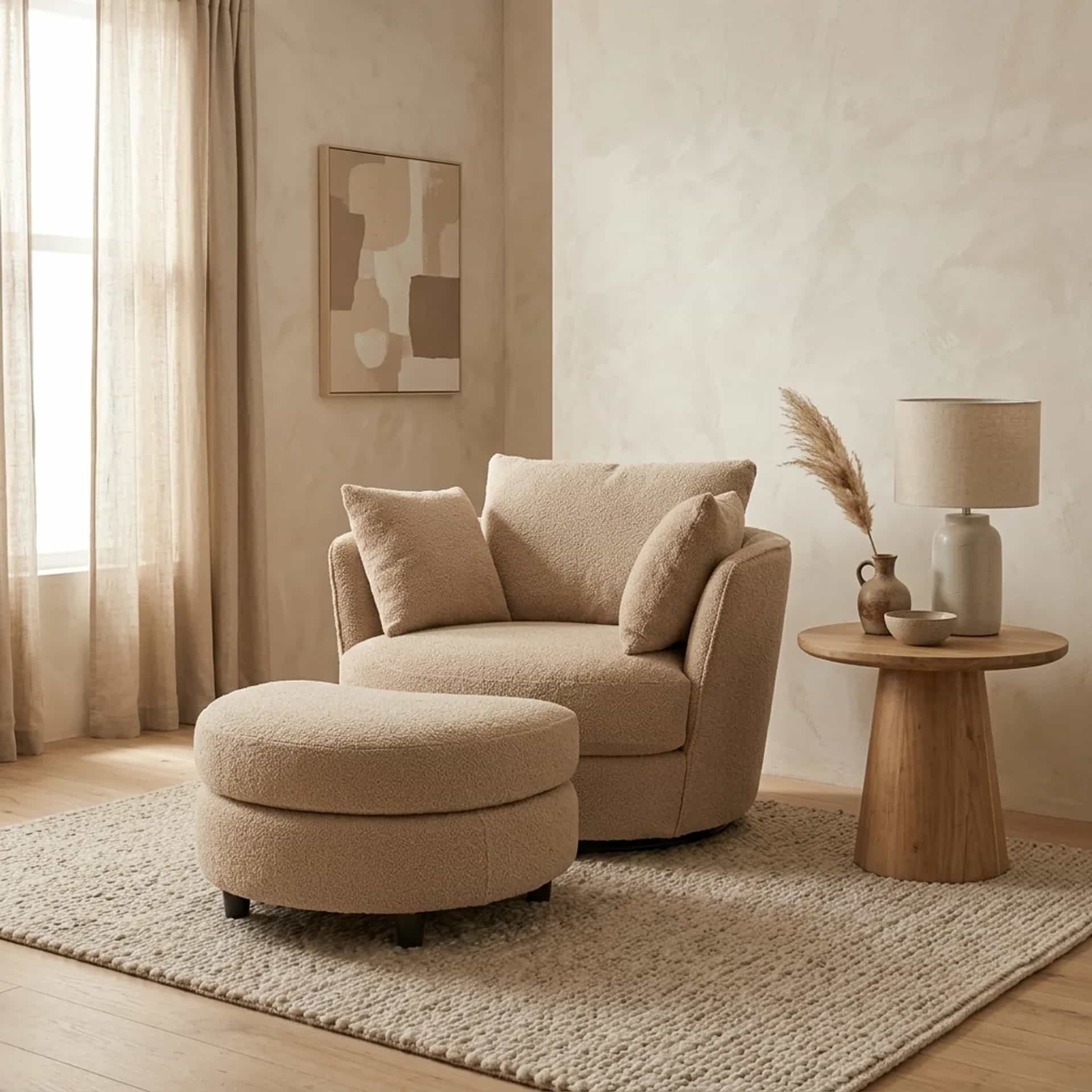 Fauteuil Kart | met Hocker