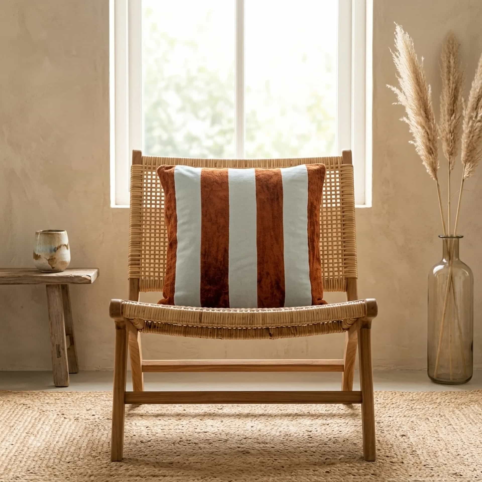 Kussen Stripey /Caramel - By-Boo