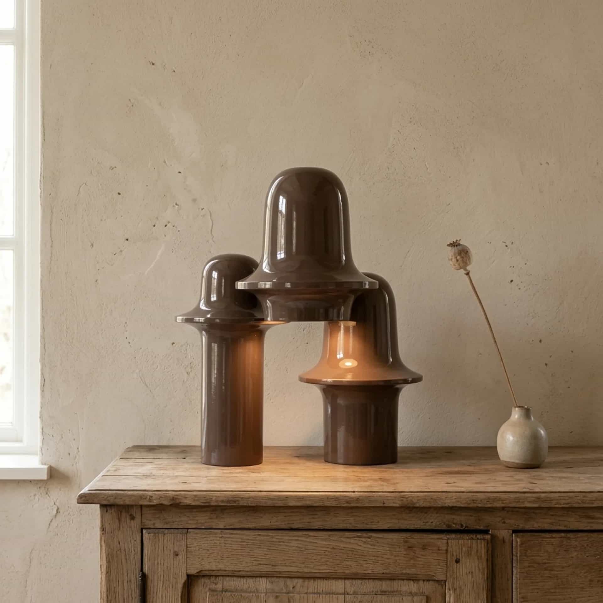 Lamp Bellure cluster Bruin - By-Boo