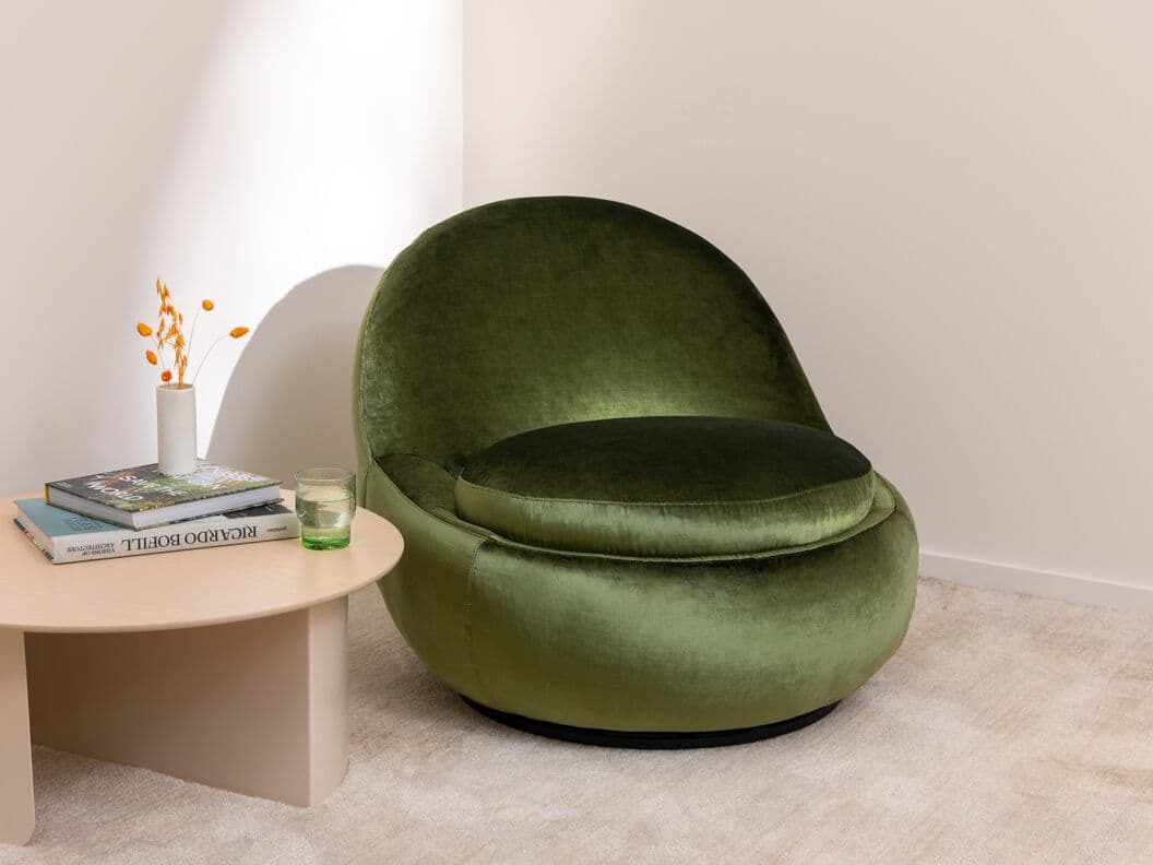Emerald, fluweel meubelstof van Symphony Mills
