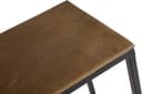 Baku wandtafel set van 2, Brass antique - My Sons