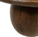 Salontafel Ø90, Mango Brown Walnut - My Sons