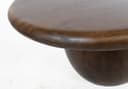 Salontafel Ø90, Mango Brown Walnut - My Sons