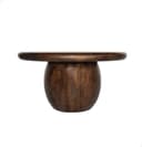 Salontafel Ø75, Mango Brown Walnut - My Sons