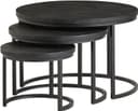 Black Enzo salontafel set van 3 - My Sons