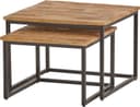 Cuba vierkante salontafel, set van 2, medium - My Sons