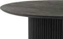 Eetkamertafel Ø140, Acacia Black - My Sons