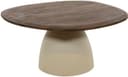 Salontafel organisch 86, H40, Mango Malaga Brown - My Sons