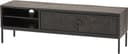TV dressoir 160 met 2 deuren en 2 open vakken, Carving Collection - My Sons