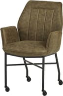 Denver eetkamerstoel - WHEEL - Micro - Olive 4 - My Sons