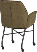 Denver eetkamerstoel - WHEEL - Micro - Olive 4 - My Sons