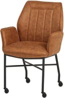 Denver eetkamerstoel - WHEEL - Micro - Tan 5 - My Sons