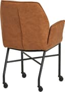 Denver eetkamerstoel - WHEEL - Micro - Tan 5 - My Sons