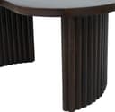 Firenze salontafel 125, boon vorm, Mango Brown Walnut - My Sons