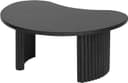 Firenze salontafel 85, boon vorm, Black - My Sons