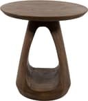 Bremen bijzettafel Ø50, H50, Mango Matt Walnut - My Sons