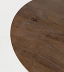 Bremen bijzettafel Ø50, H50, Mango Matt Walnut - My Sons
