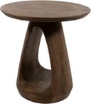 Bremen bijzettafel Ø50, H50, Mango Matt Walnut - My Sons