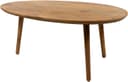Hamburg salontafel ovaal 98, H42, Smooth Natural - My Sons