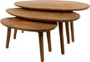 Hamburg salontafel ovaal 88, H37, Smooth Natural - My Sons