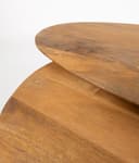 Kassel salontafel organisch, set van 2, Smooth Natural (17mm) - My Sons