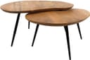 Erfurt salontafel organisch, set van 2, Smooth Natural - My Sons
