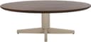 Salontafel 130, ovaal, poot Beige, Mango Brown Walnut - My Sons