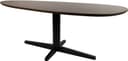 Eetkamertafel 160, organisch, poot Black, Mango Brown Walnut - My Sons