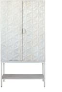 Trinity 2-deurs kast met onderplank, Mango Ashblond - My Sons