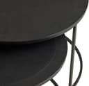 Verona salontafel set van 2, Black - My Sons