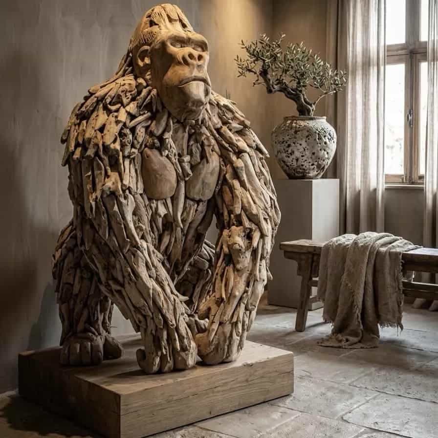 Houten Gorilla XL