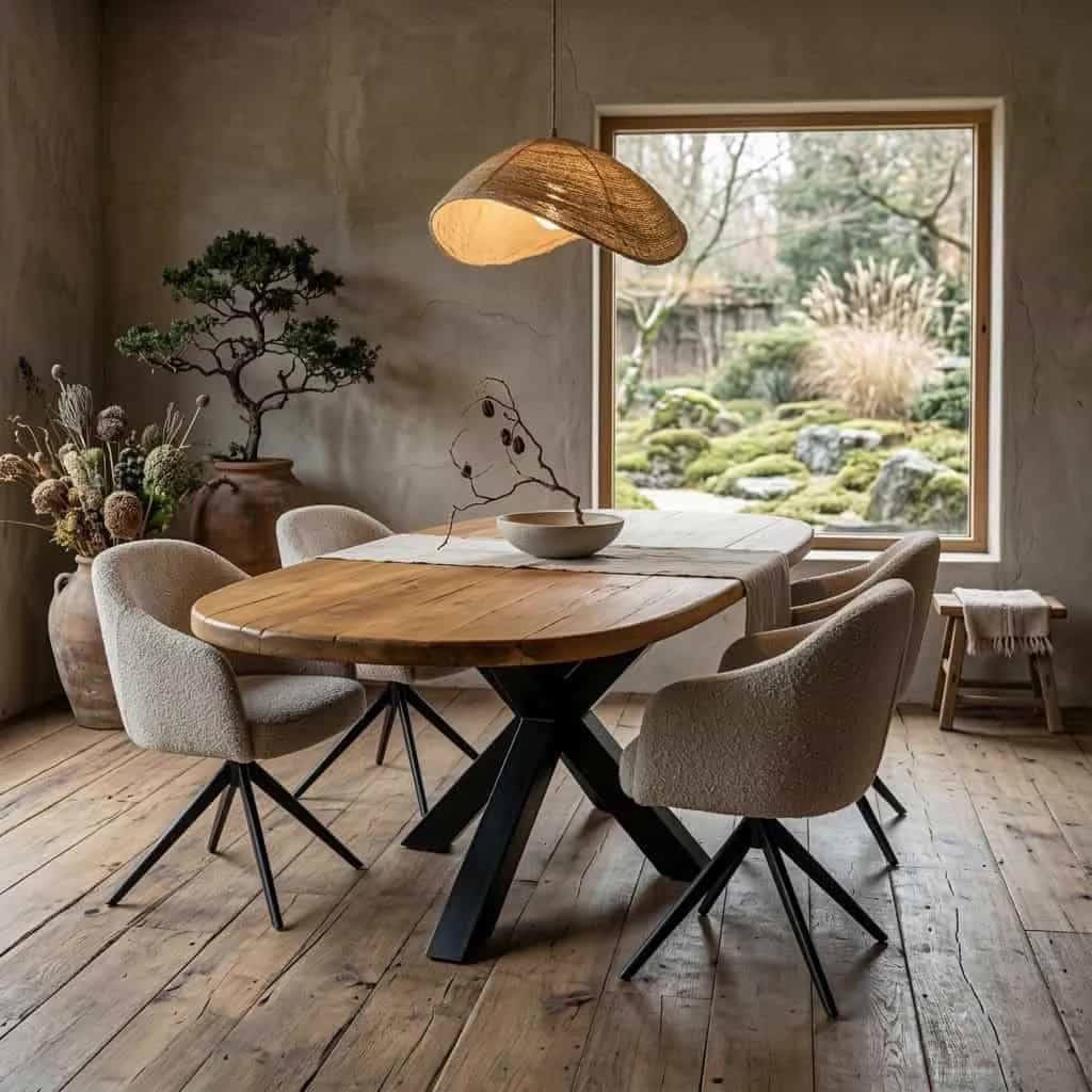 Eettafel Donny teakhout Deens Ovaal