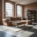 Hoekbank Luka Africa Leder - Chill-Line